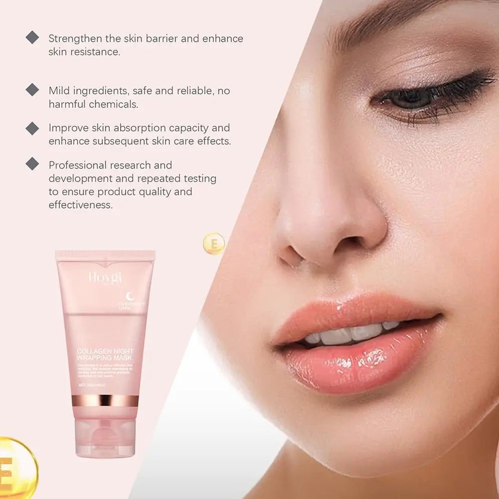 Collagen Overnight Wrapping Peel Off Facial Mask!