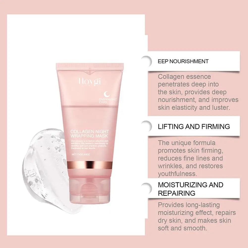 Collagen Overnight Wrapping Peel Off Facial Mask!